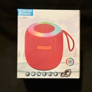 Wireless Portable Bluetooth Speaker SH-309 - Red